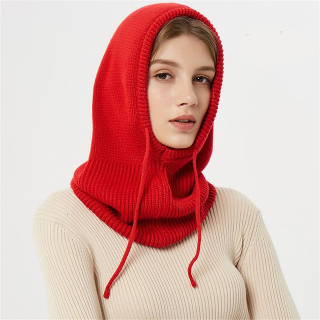 Bonnet d'hiver tricoté en cachemire 1