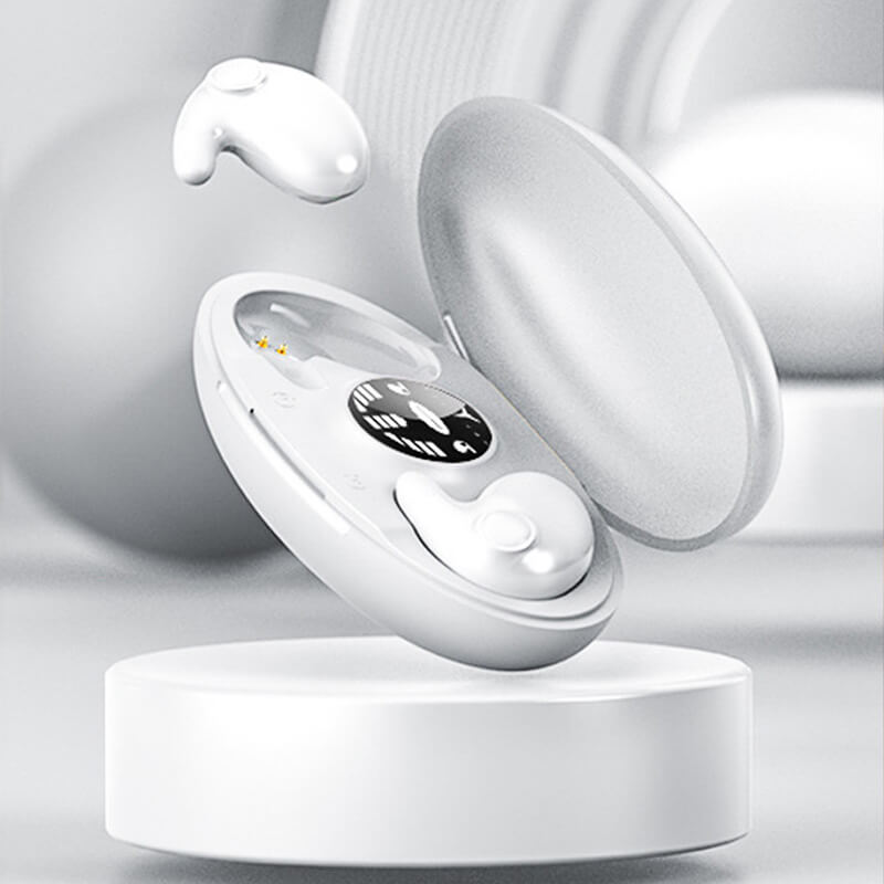 Bouchons d'oreille Bluetooth imperméables avec réduction du bruit - Écouteurs de sommeil sans fil légers pour un repos confortable 6