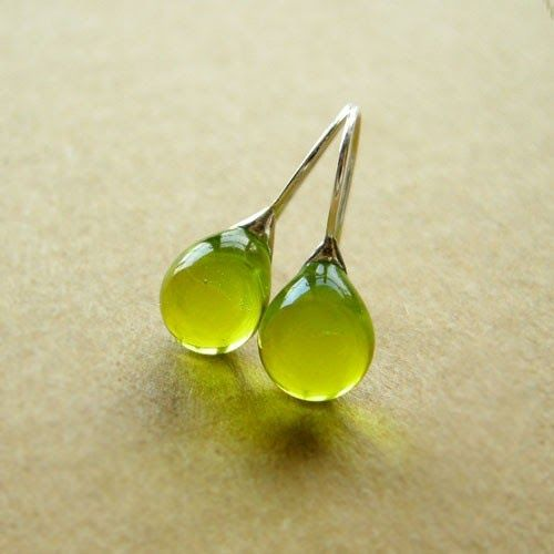 Boucles d'oreilles Olive Crystal – Bijoux vintage élégants 0