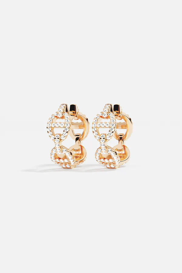 Boucles d'oreilles élégantes en or, de style moderne – parfaites pour toutes les occasions 2