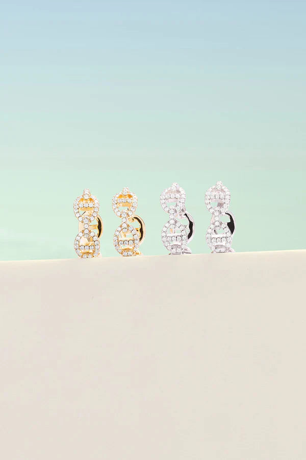 Boucles d'oreilles élégantes en or, de style moderne – parfaites pour toutes les occasions 6