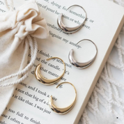 Boucles d'oreilles élégantes en or et argent – Bijoux raffinés 4