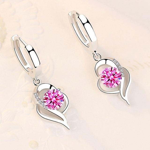 Boucles d'oreilles en argent ornées de zirconiums cubiques – Des bijoux élégants pour toutes les occasions 2