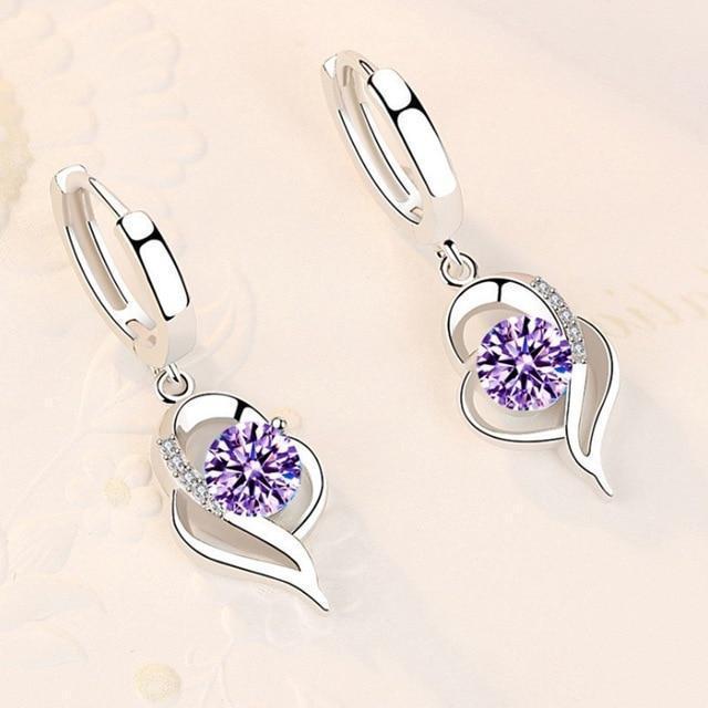 Boucles d'oreilles en argent ornées de zirconiums cubiques – Des bijoux élégants pour toutes les occasions 3