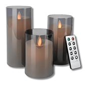 Bougies LED Cozio – éclairage sans flamme 0