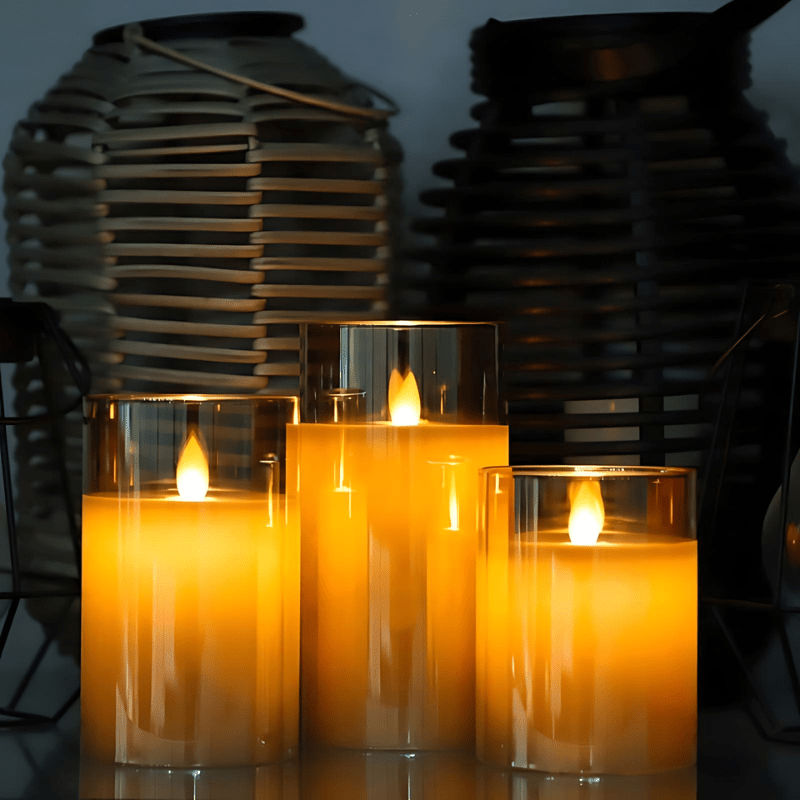 Bougies LED Cozio – éclairage sans flamme 3