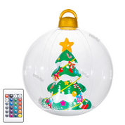 Boule de Noël gonflable d'extérieur avec lumières (LED) 6
