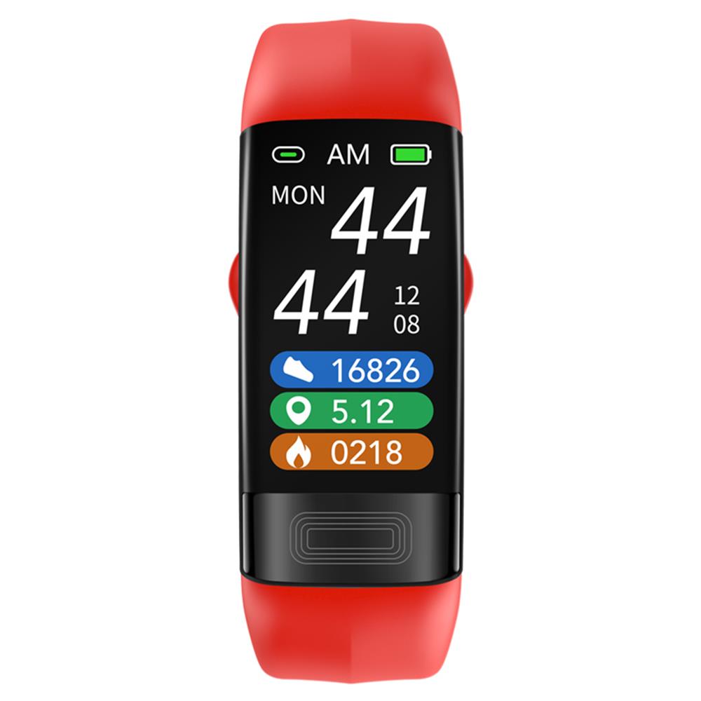 Bracelet connecté avec tensiomètre | Suivi de l'ECG, de la fréquence cardiaque, de la saturation en oxygène et du sommeil - Approuvé par la FDA 2