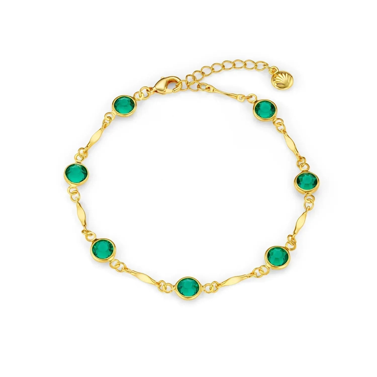 Bracelet en or pour femme avec chaîne - Bijou élégant, longueur ajustable, parfait pour le quotidien et les occasions spéciales 0