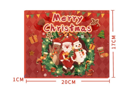 Bracelet surprise 24 cases motif élan de Noël 6