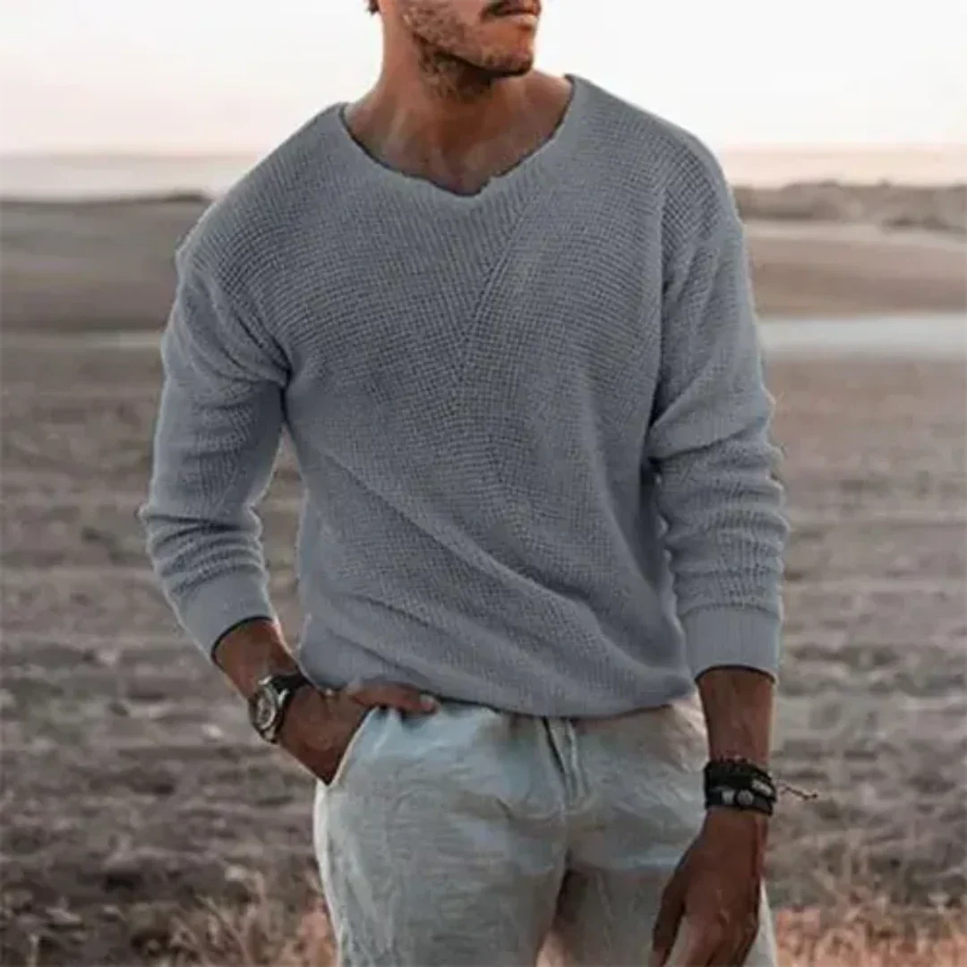 Bram | Pull chaud décontracté pour homme | Tricot doux 2