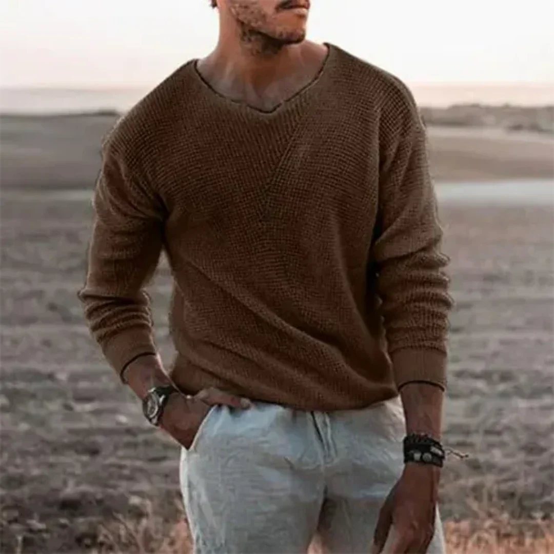 Bram | Pull chaud décontracté pour homme | Tricot doux 3