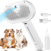 Brosse vapeur pour chats et chiens 0