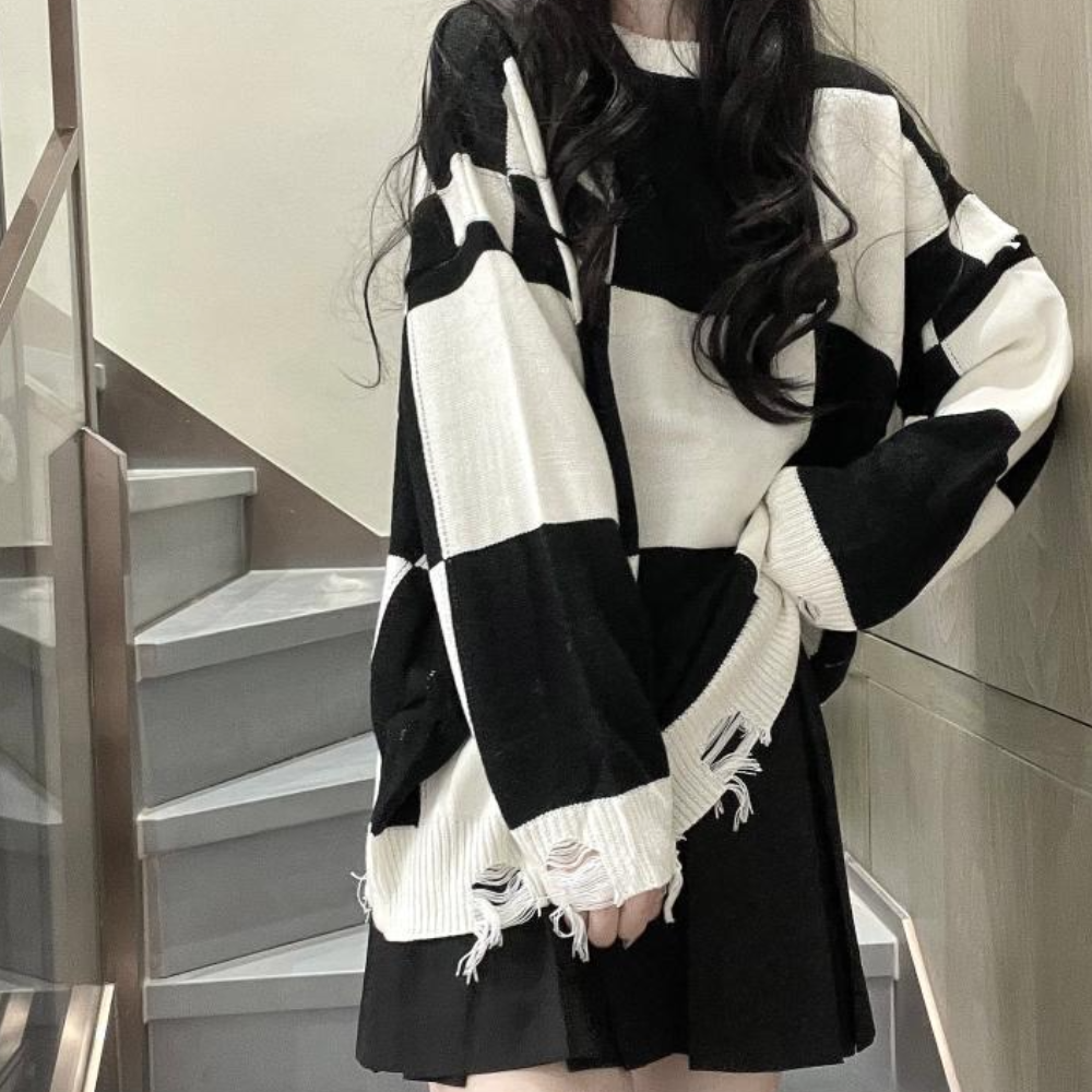 Aria | Pull en tricot à franges tendance pour femmes