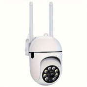 Caméra de surveillance sans fil intelligente avec résolution HD 1080p, vision nocturne couleur, audio bidirectionnel, utilisation intérieure / extérieure 0