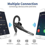 Camionneur à double micro sans fil Bluetooth 5.1 Casque / écouteur à annulation de bruit 1