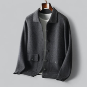 Cardigan boutonné classique pour homme | Superposition polyvalente 1