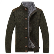 Cardigan chaud en tricot pour homme | Manches longues 2