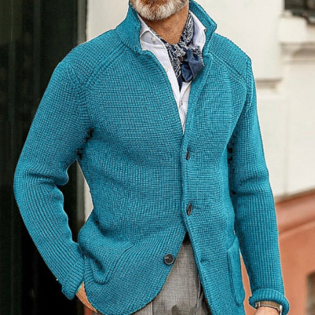 Cardigan chaud pour homme | Boutonné 10