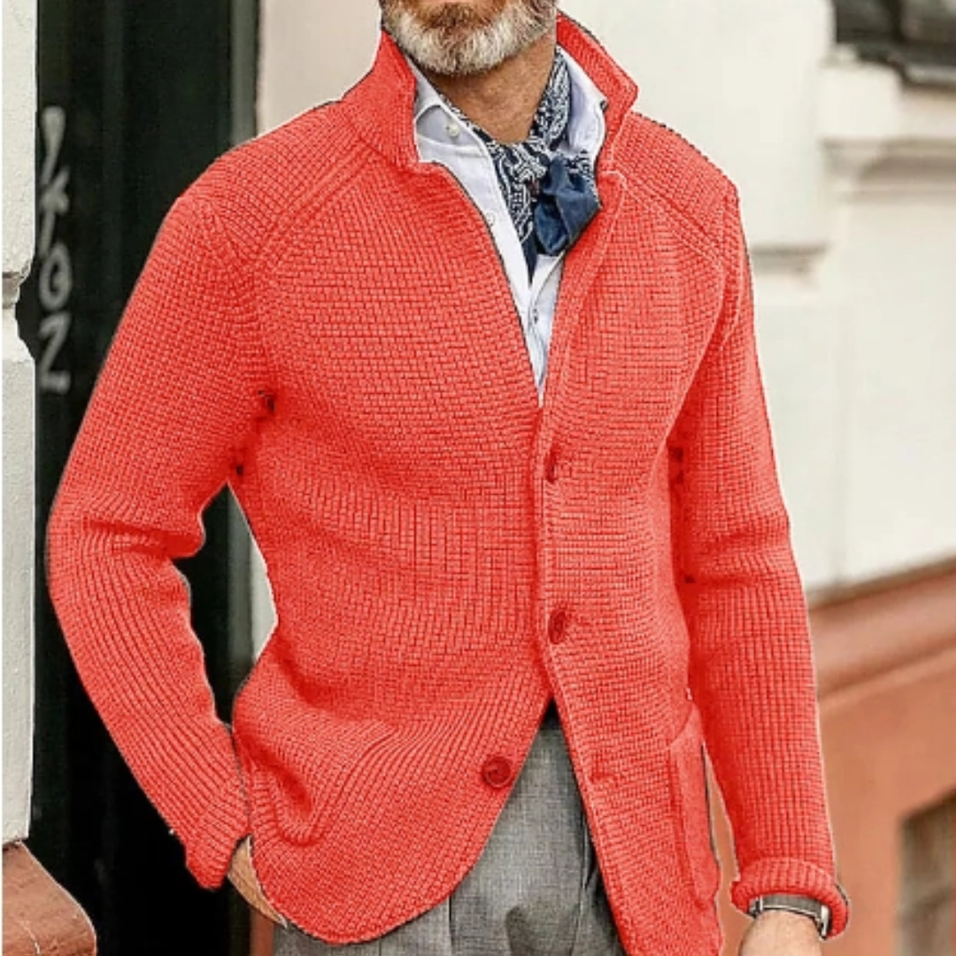 Cardigan chaud pour homme | Boutonné 11