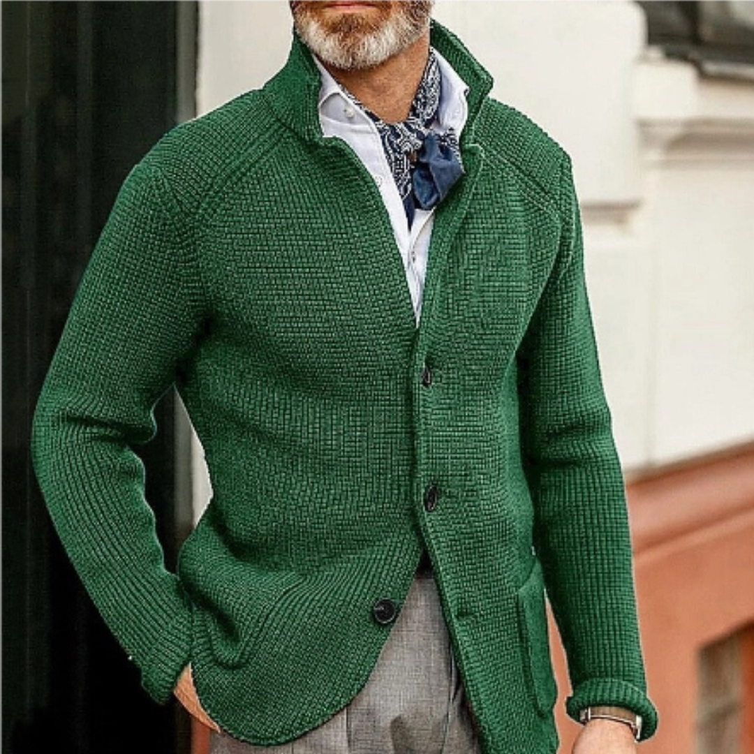 Cardigan chaud pour homme | Boutonné 12