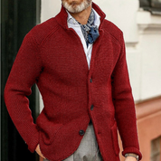 Cardigan chaud pour homme | Boutonné 14
