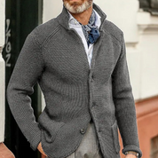 Cardigan chaud pour homme | Boutonné 4