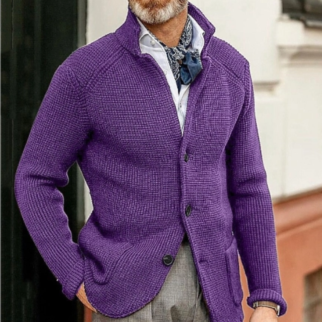 Cardigan chaud pour homme | Boutonné 5