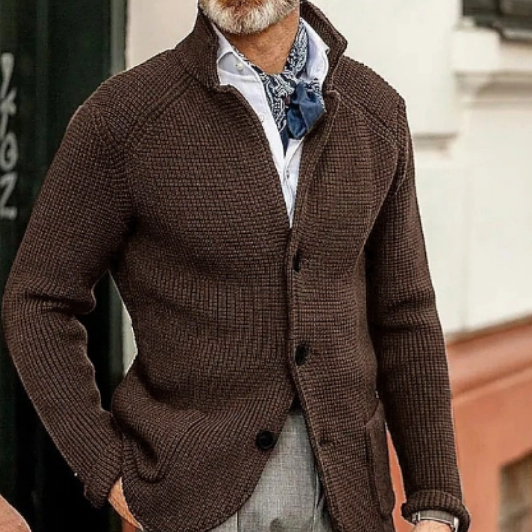 Cardigan chaud pour homme | Boutonné 6