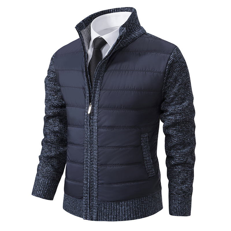 Cardigan d'hiver pour homme | Avec fermeture éclair 1