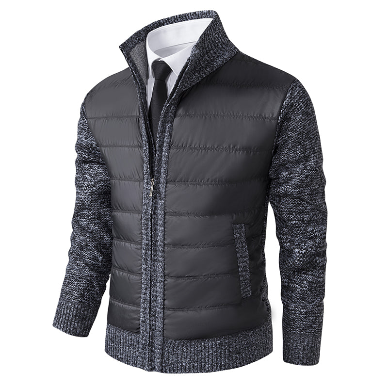 Cardigan d'hiver pour homme | Avec fermeture éclair 2