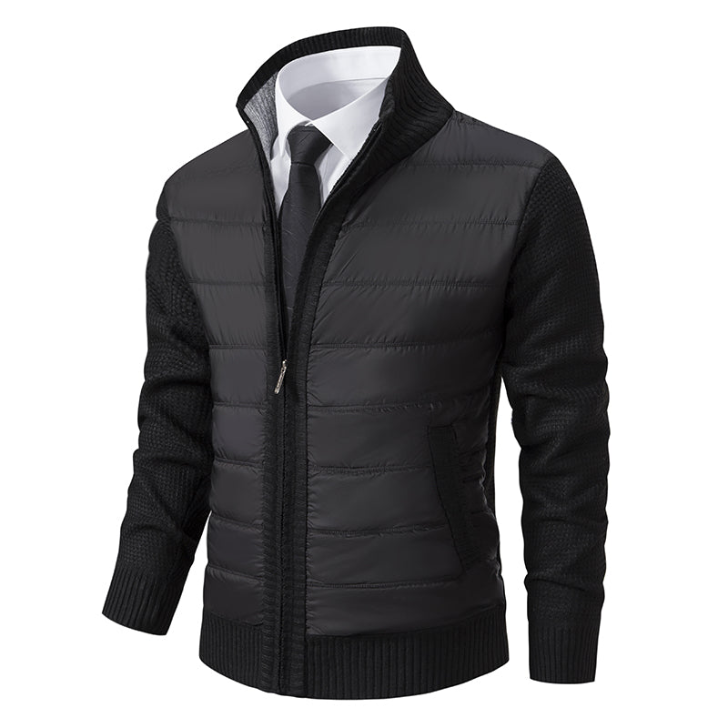 Cardigan d'hiver pour homme | Avec fermeture éclair 4