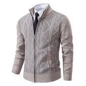 Cardigan d'hiver pour homme | Avec fermeture éclair 7