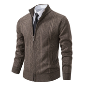 Cardigan d'hiver pour homme | Avec fermeture éclair 9