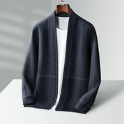 Cardigan moderne ouvert sur le devant pour homme | Manches longues 1