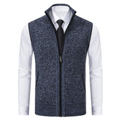 Cardigan sans manches pour homme | Fermeture éclair 1