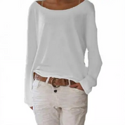 Cassey | T-shirt simple à manches longues 6