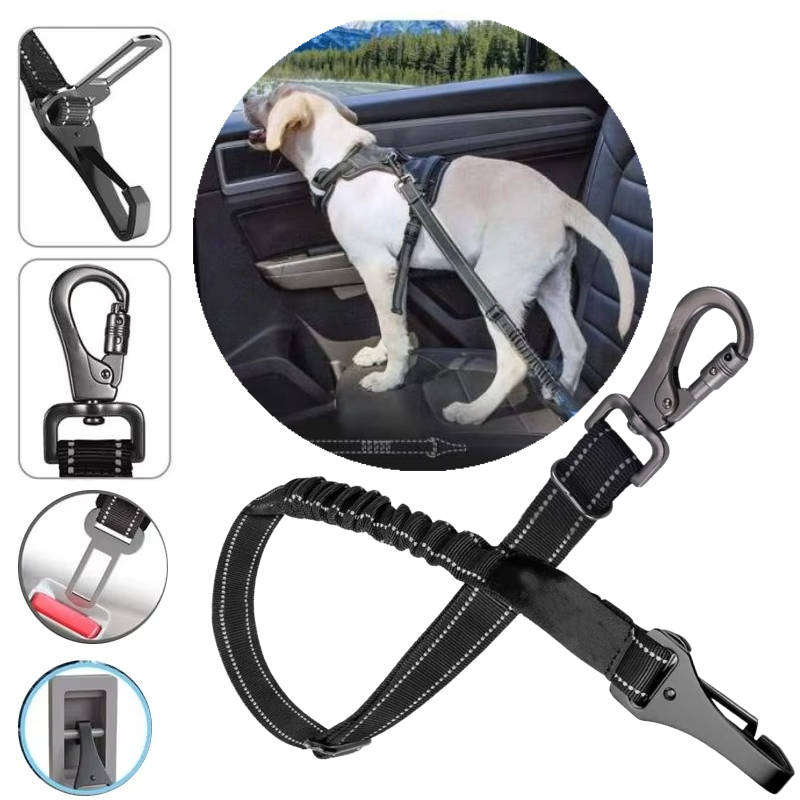 Ceinture de sécurité pour chiens en voiture 0