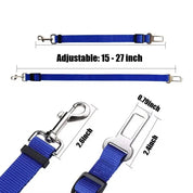 Ceinture de sécurité réglable pour chiens 3
