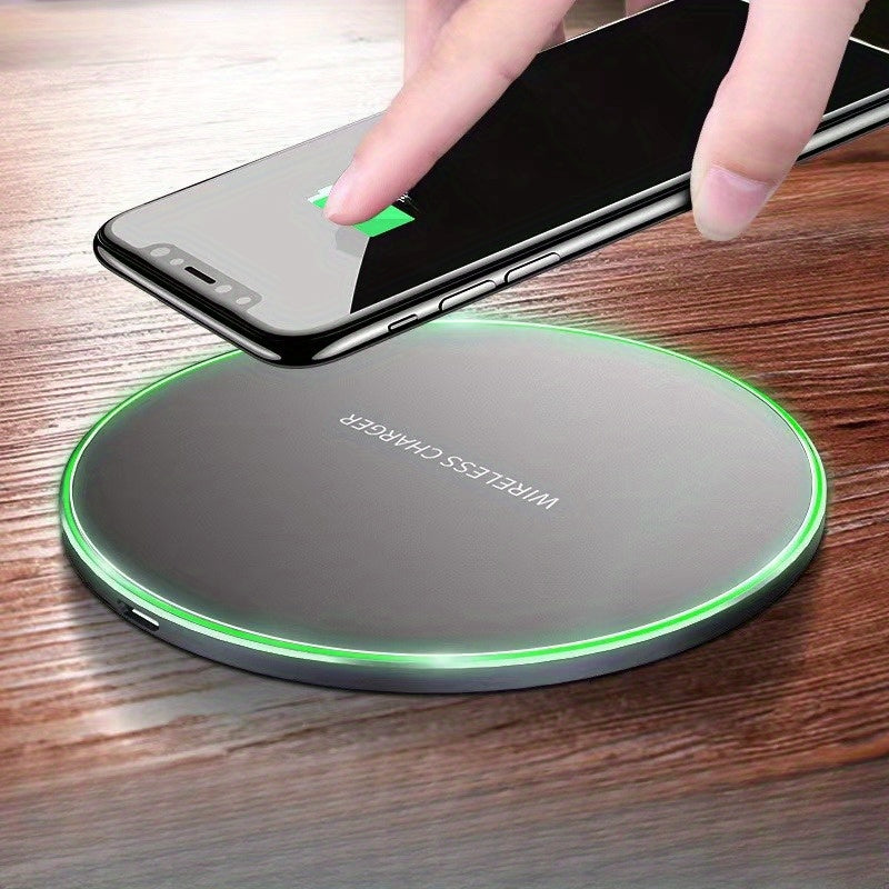 Chargeur sans fil rapide-15-W bains de charge à induction pour les appareils iPhone et Android, conception élégante, confort sans câble 0
