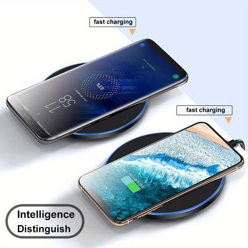 Chargeur sans fil rapide-15-W bains de charge à induction pour les appareils iPhone et Android, conception élégante, confort sans câble 4