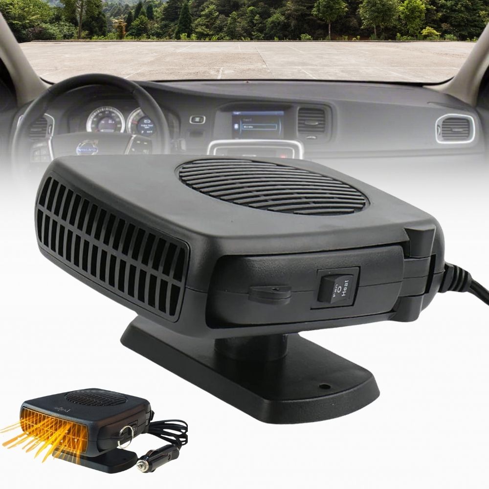 Chauffage de voiture 150W 300W 12V Fan de ventilateur en céramique 0