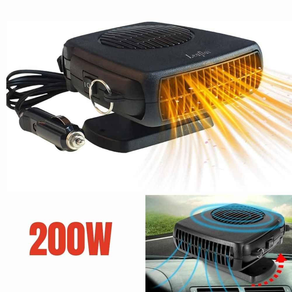 Chauffage de voiture 150W 300W 12V Fan de ventilateur en céramique 2