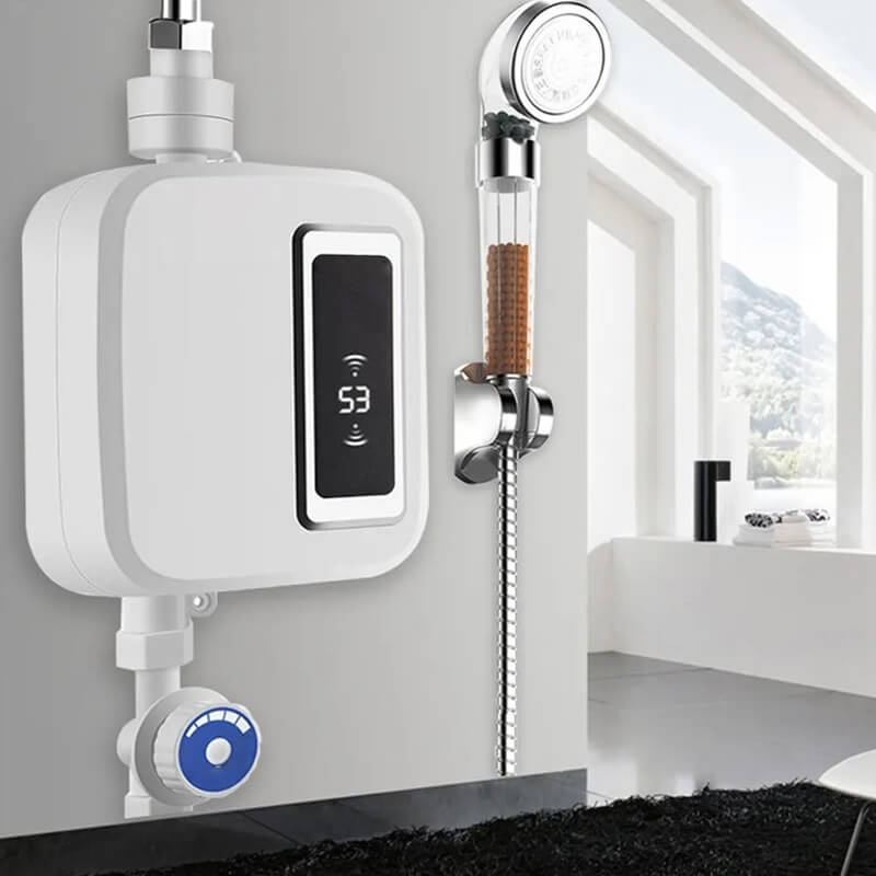 Chauffe-eau instantané | Eau chaude à volonté | Gain de place et économie d'énergie 0