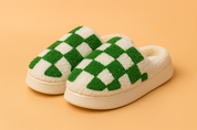 Chaussons à carreaux | Chaussons confortables et antidérapants 0