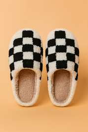 Chaussons à carreaux | Chaussons confortables et antidérapants 1
