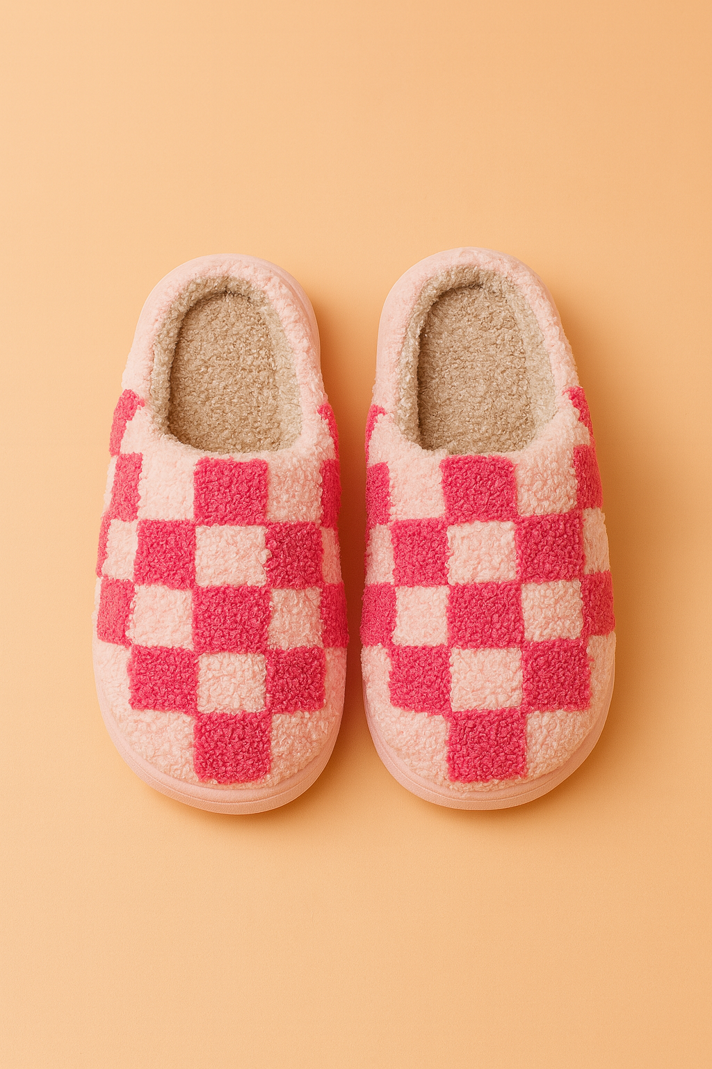 Chaussons à carreaux | Chaussons confortables et antidérapants 3