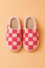 Chaussons à carreaux | Chaussons confortables et antidérapants 3