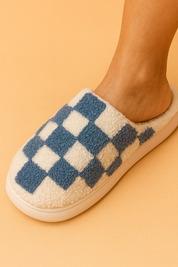 Chaussons à carreaux | Chaussons confortables et antidérapants 4