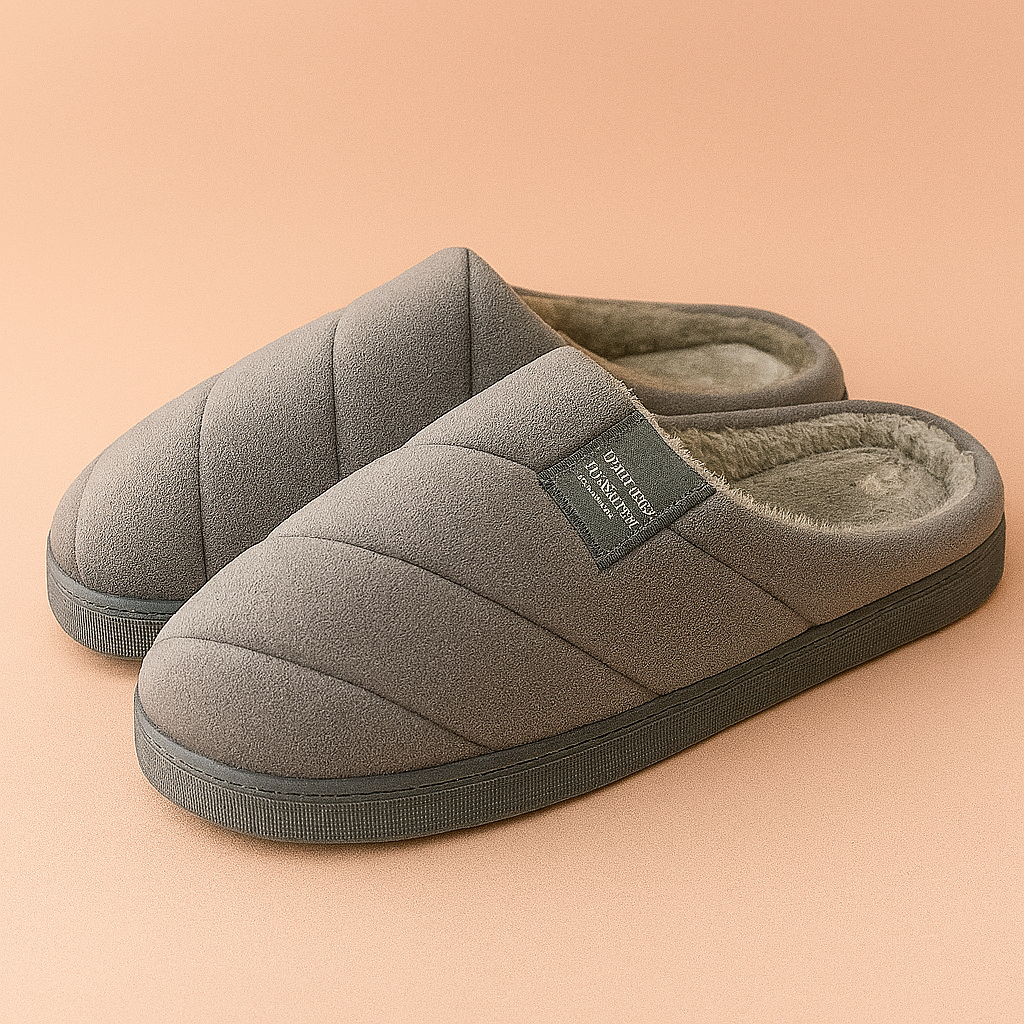 Chaussons à enfiler pour femmes et hommes | Chaussons chauds et unisexes 4